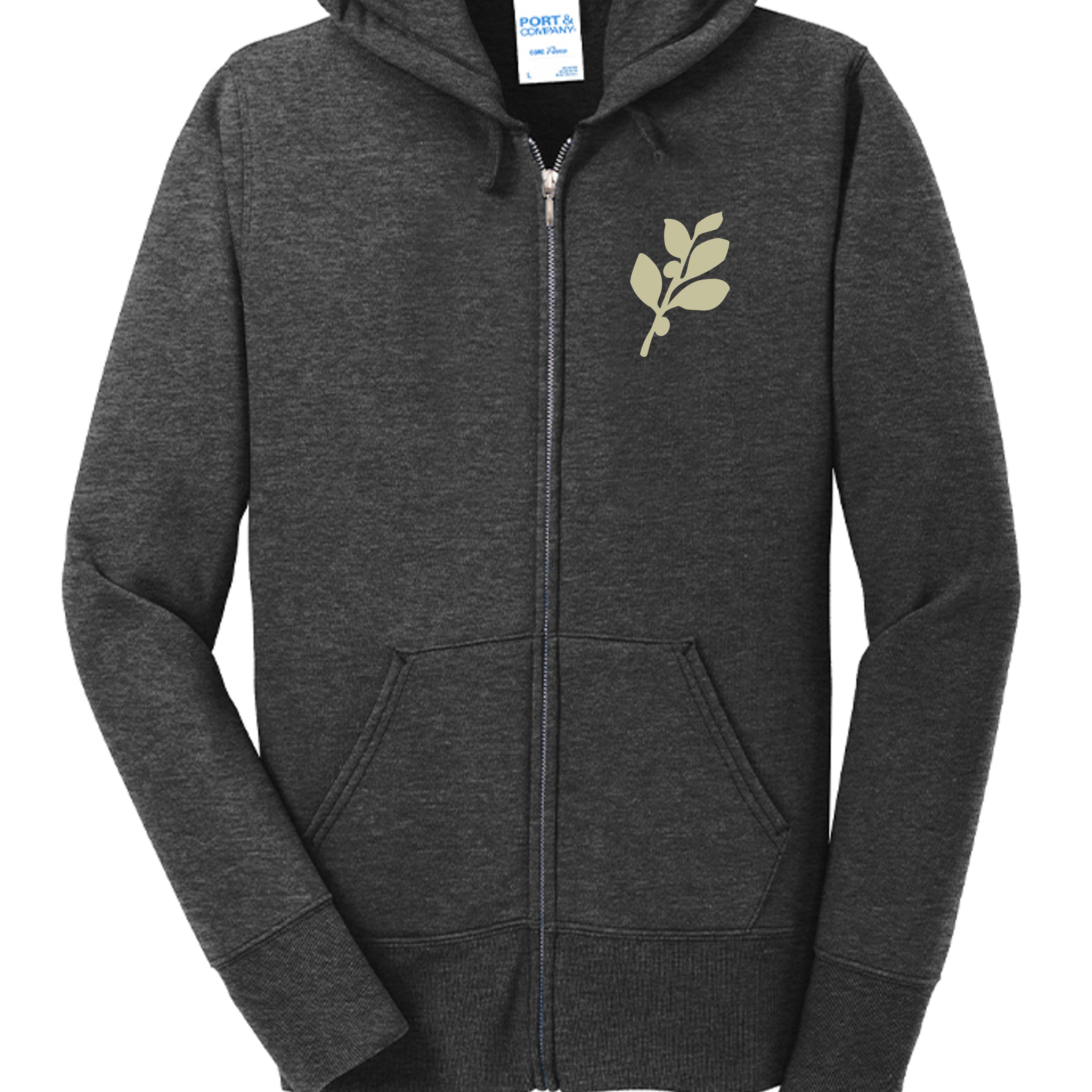 Dark Heather Grey - LPC78ZH - FRONT